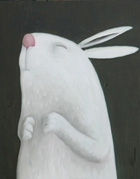 hase, weiss